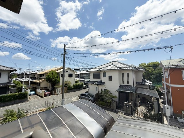 2階バルコニーからの南東向き眺望です。