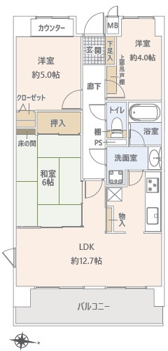 間取り：328000621446