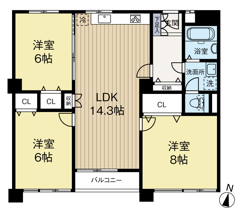 間取り：328000663430