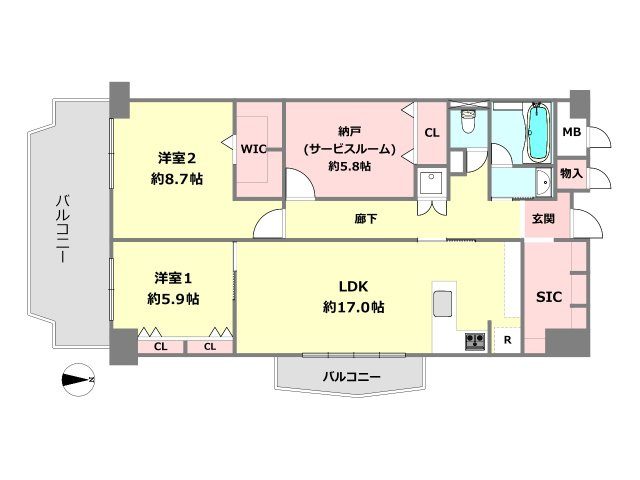 間取り：328000664878