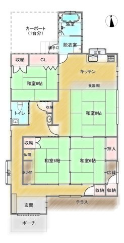 間取り：346000037469