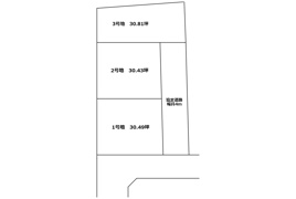上ケ原八番町売土地の間取り