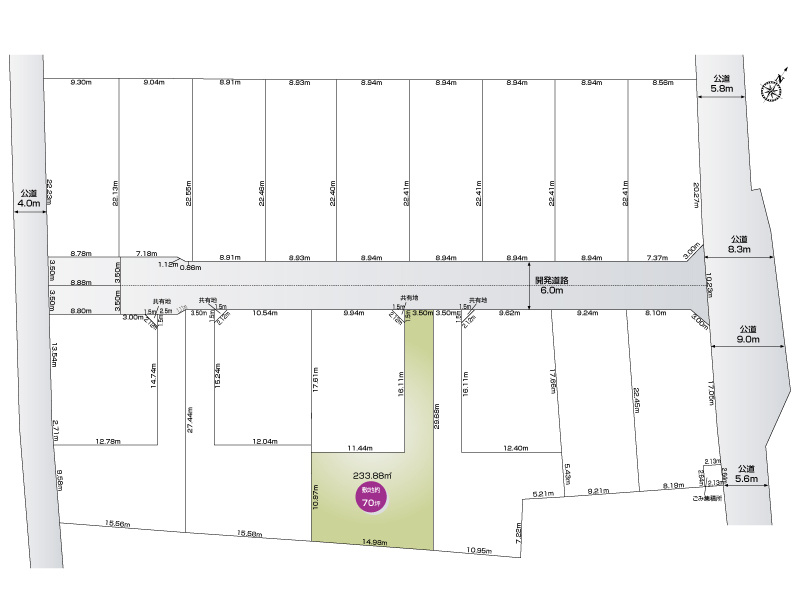 区画図：308000162476