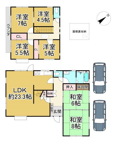 間取り：328000679516