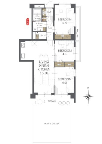 間取り：323000468843