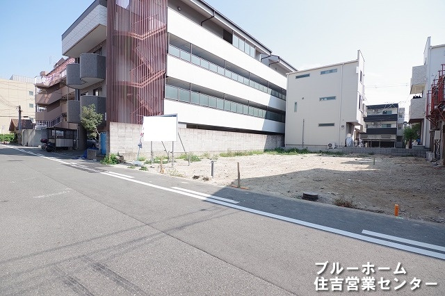 別角度からの前面道路です！