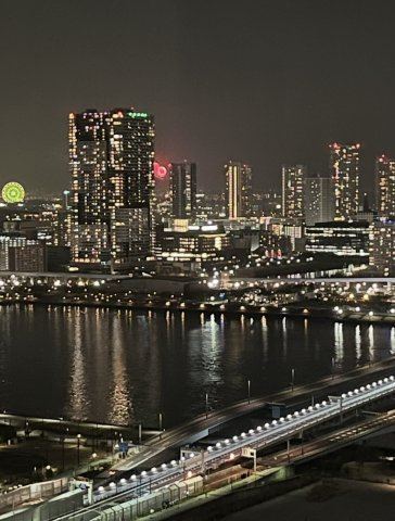 南東向き眺望（夜景）