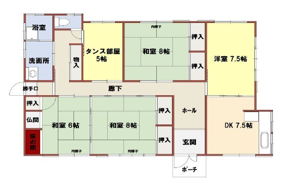 間取り：328000605177