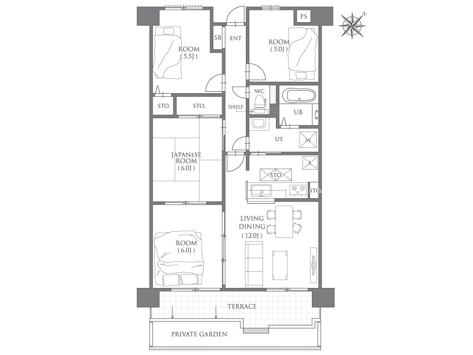 間取り：328000573683