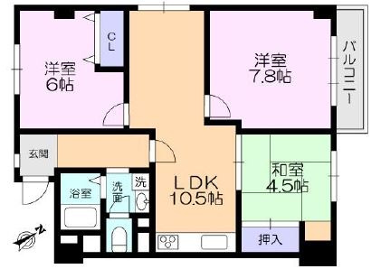 間取り：328000649238
