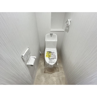 快適に使えるウォシュレット付きトイレを完備◎