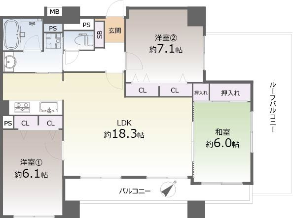 間取り：326000256437