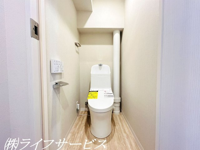 温水洗浄便座付トイレ新調