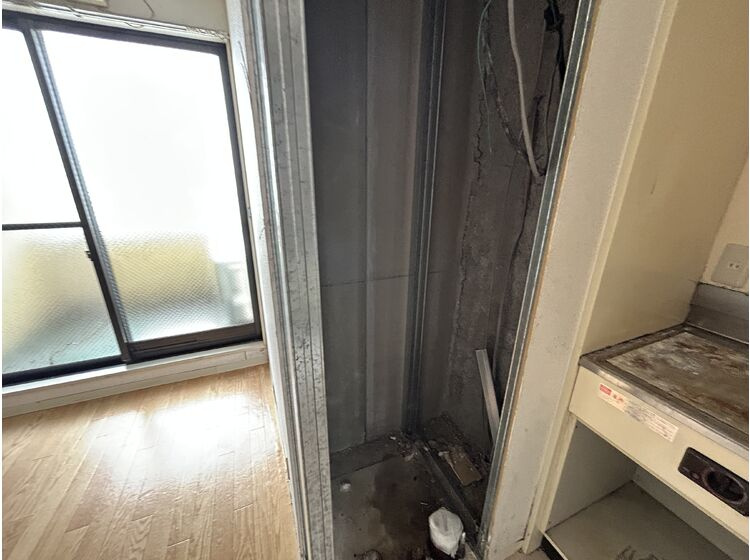 温水器置場