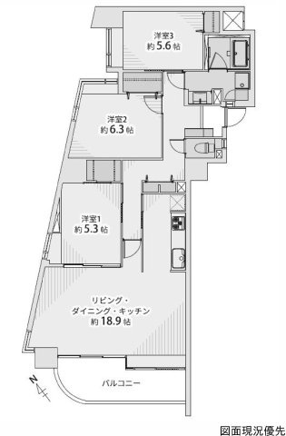 間取り：334000237376
