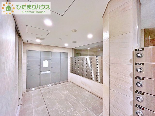 美しく管理された、清潔感のあるメールコーナー！