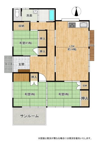 間取り：322000631454