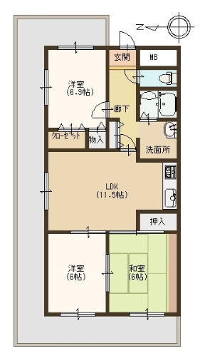 間取り：328000637891