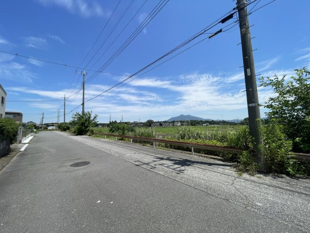 筑波山が望めます
