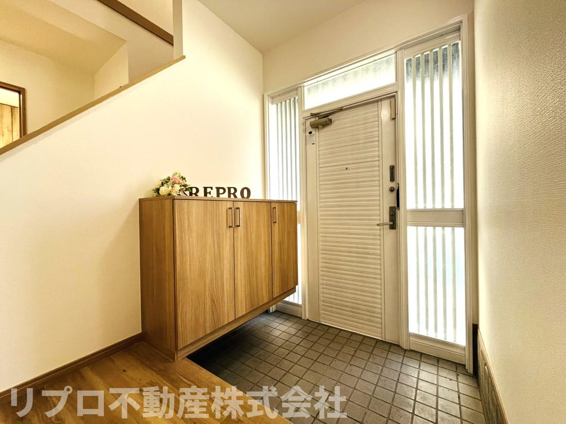 玄関のシューズボックス交換済みです