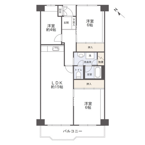 間取り：327001670839