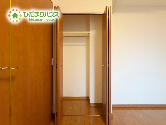 全居室収納スペースあり！荷物が多くても十分に納まります(^^♪