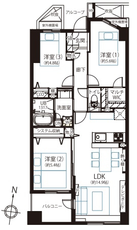 間取り：313004897834