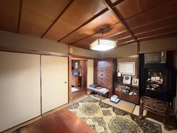 【水呑向丘　土地建物の和室】