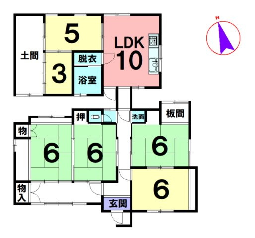 間取り：328000623365