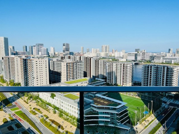 【HARUMI FLAG SUNVILLAGE T棟の展望】