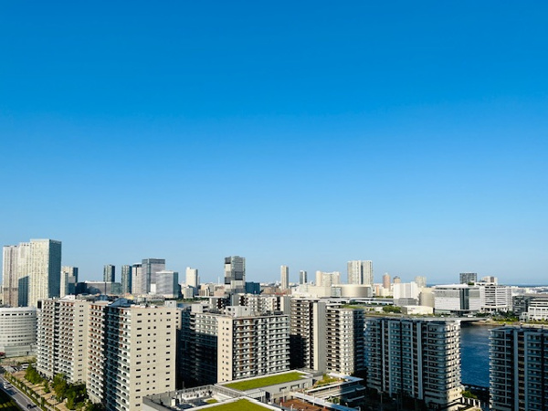 【HARUMI FLAG SUNVILLAGE T棟の展望】