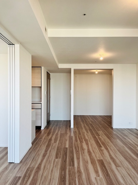 【HARUMI FLAG SUNVILLAGE T棟の居間】