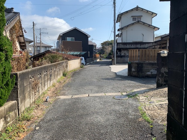 前面道路含む現地写真
