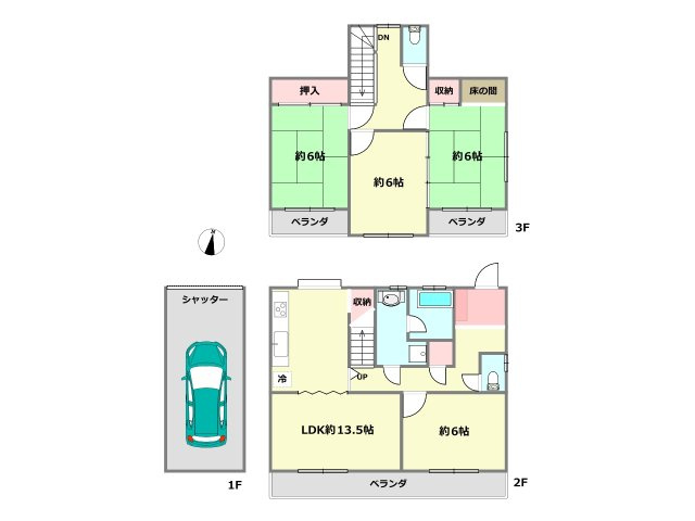 間取り：328000564615