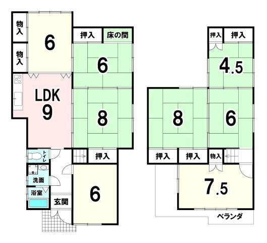 間取り：329000126299