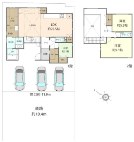 間取り：323000486135