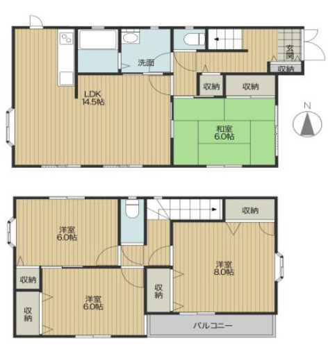 間取り：328000614372