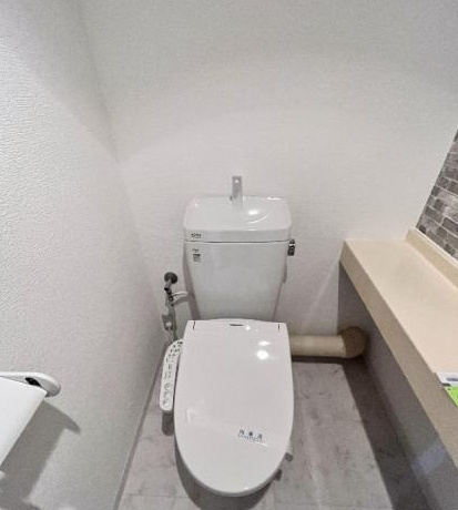 シンプルでお洒落なトイレ♪