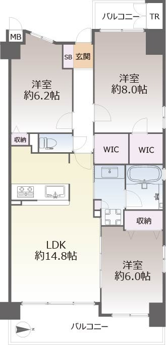 間取り：326000228165