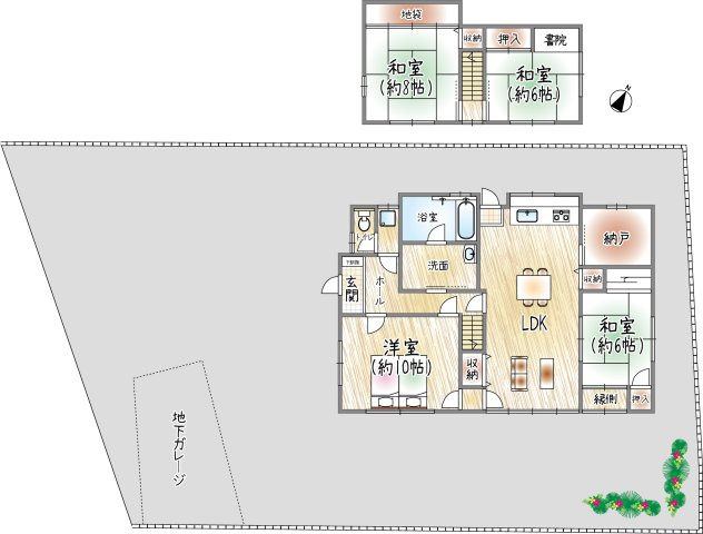 間取り：328000619739