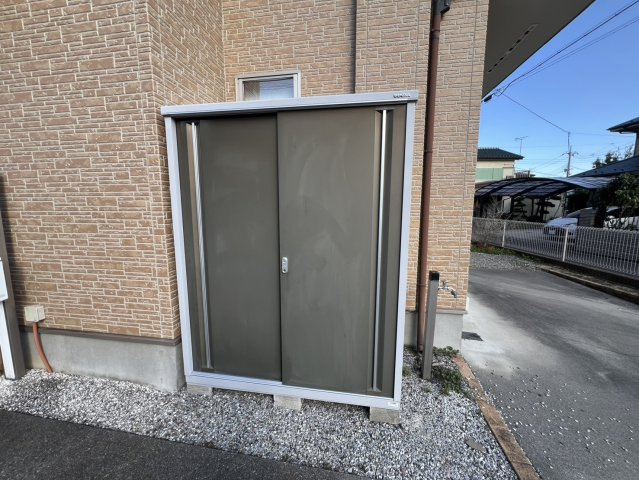 物置付（鍵付き）