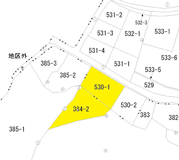 区画図：346000039931