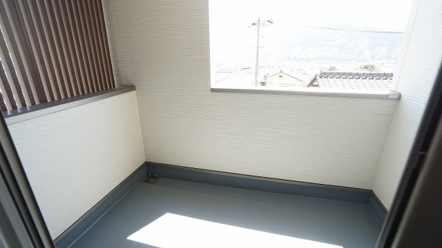 日当たり、眺望も良好なバルコニー