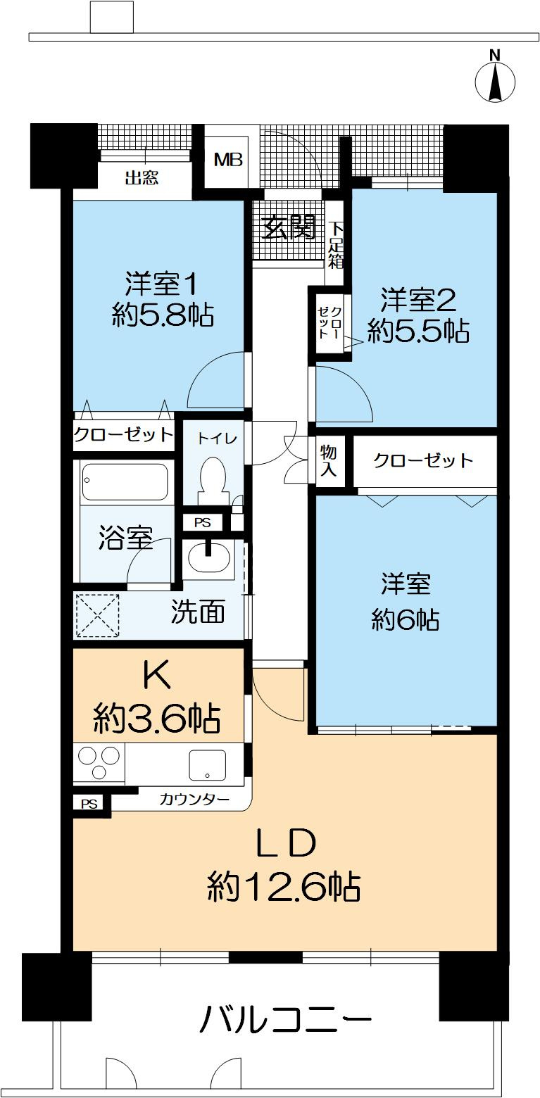 間取り：328000669260