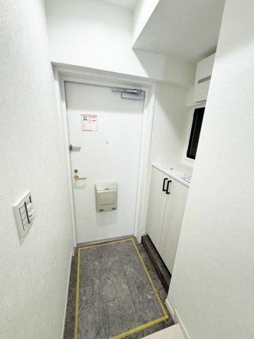 シンプルで使いやすい玄関です