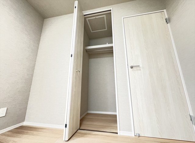全居室収納を採用し、ご家族それぞれの荷物を整理しやすい間取り。　収納場所に困らず、ゆとりある暮らしを実現します。