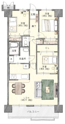 間取り：324000028251