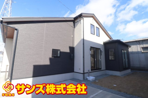 【郡山市芳賀３丁目　　　２号棟　　　芳賀小学校、郡山第４中学区の外観】