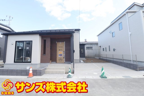 【郡山市芳賀３丁目　　　２号棟　　　芳賀小学校、郡山第４中学区の外観】