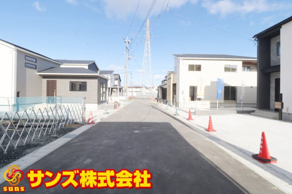 【郡山市芳賀３丁目　　　２号棟　　　芳賀小学校、郡山第４中学区の外観】